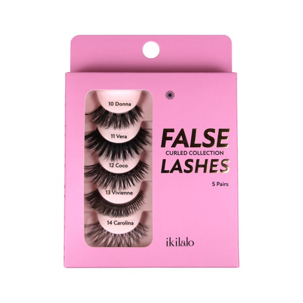 Ikilalo irtoripset: Curled Collection (5 paria)