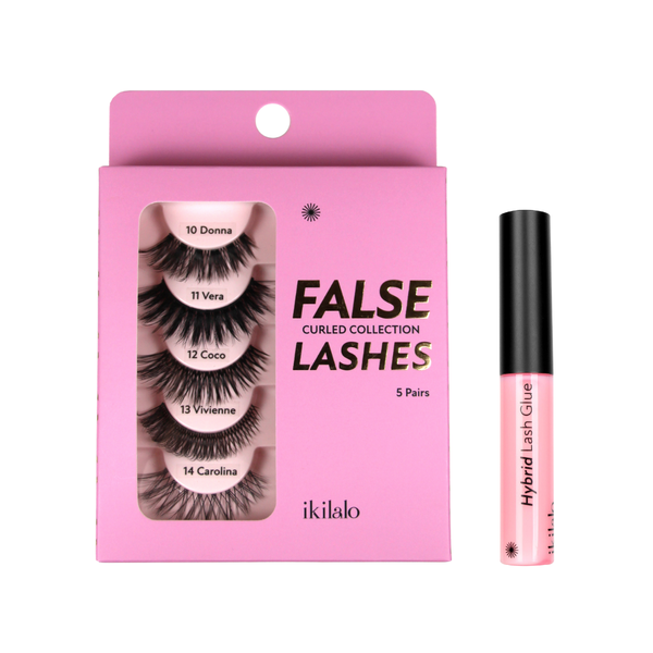 Ikilalo irtoripset ja Hybrid Lash Glue